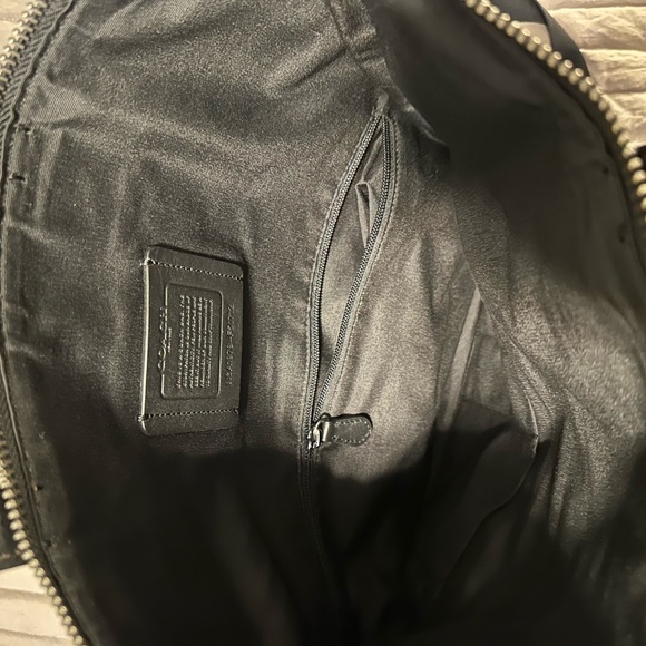 Coach Black Leather Crossbody Bag - Picture 3 of 5